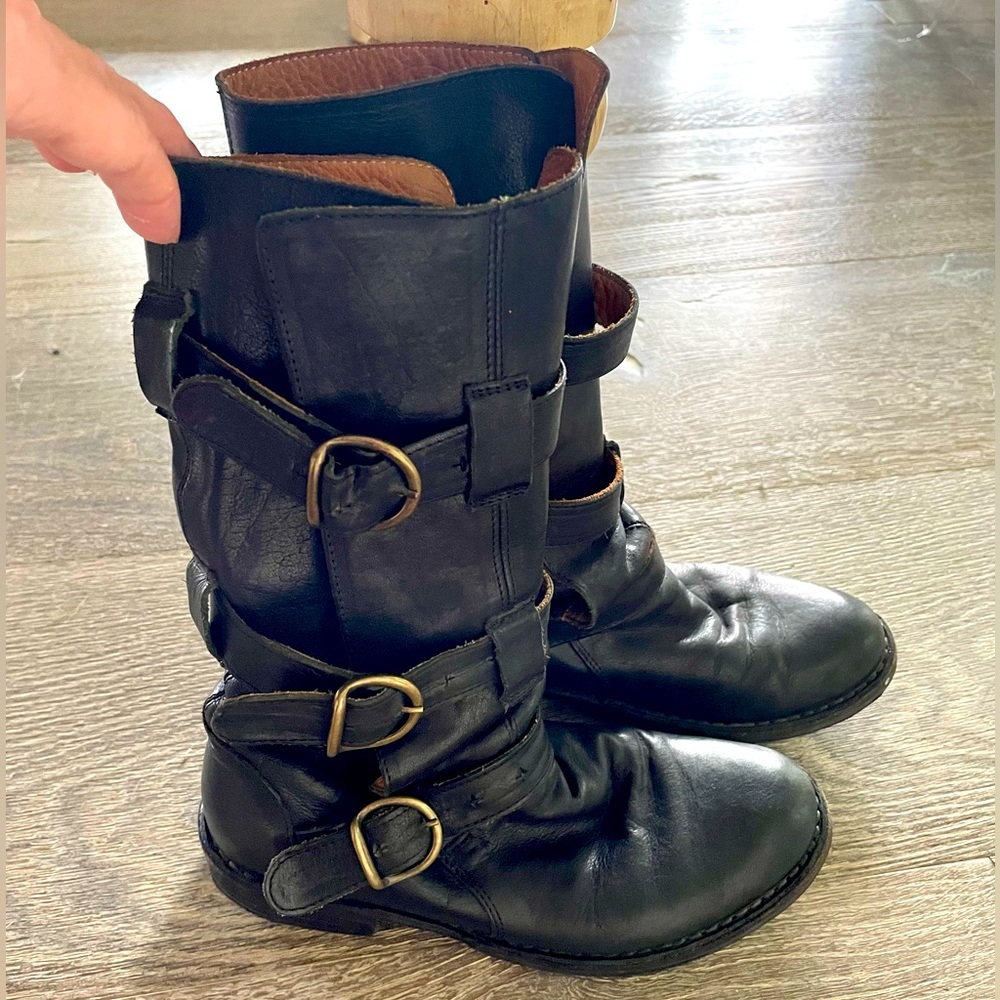 Fiorentini + Baker 🖤 Moto Boots - EUC 🖤 Eternity 7040-CN - Picture 2 of 10